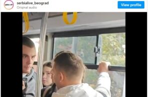 HAOS U GRADSKOM PREVOZU: Muškarac se unosio mlađem momku u lice i psovao ga, a onda je izbila tuča, putnici u panici: „Dete, bre, da li ste normalni?!“