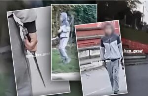 Osmogodišnji učenik u Kaluđerici izazvao je šokantan incident kada je u školskom dvorištu jurio svoje drugare nožem dužine oko 20 centimetara.