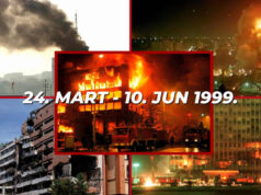 Na današnji dan, pre 26 godina, 24. marta 1999. godine, počelo je bombardovanje Savezne Republike Jugoslavije od strane NATO pakta.