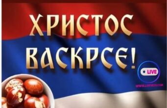 Hristos Voskrese Srećan Uskrs
