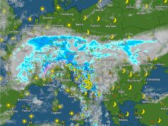 (MAPE) HLADNI FRONT STIŽE U SRBIJU: OLUJNI UDARI VETRA, TEMPERATURE PADAJU ZA 15 STEPENI – U BEOGRADU VEĆ PLJUŠTI