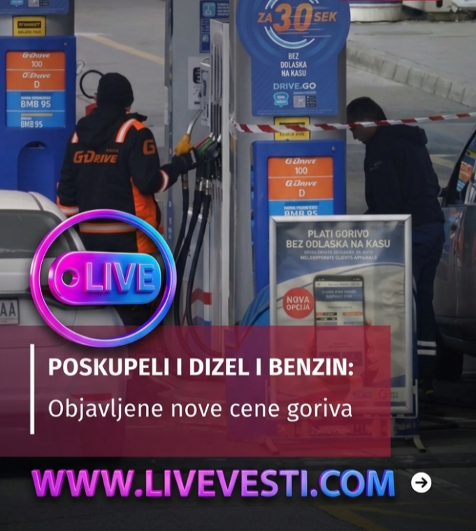 Gorivo skuplje: Dizel i benzin ponovo poskupeli