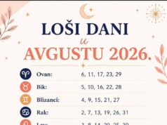 LOŠI DANI U AVGUSTU 2026: Evo kojim horoskopskim znacima se savetuje dodatni oprez