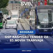 GSP „CENTAR“ RASPISAO TENDER ZA NABAVKU 85 NOVIH TROLEJBUSA!