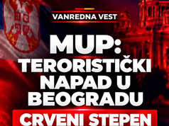 TERORISTIČKI NAPAD U BEOGRADU: Srbija pod crvenim stepenom opasnosti!